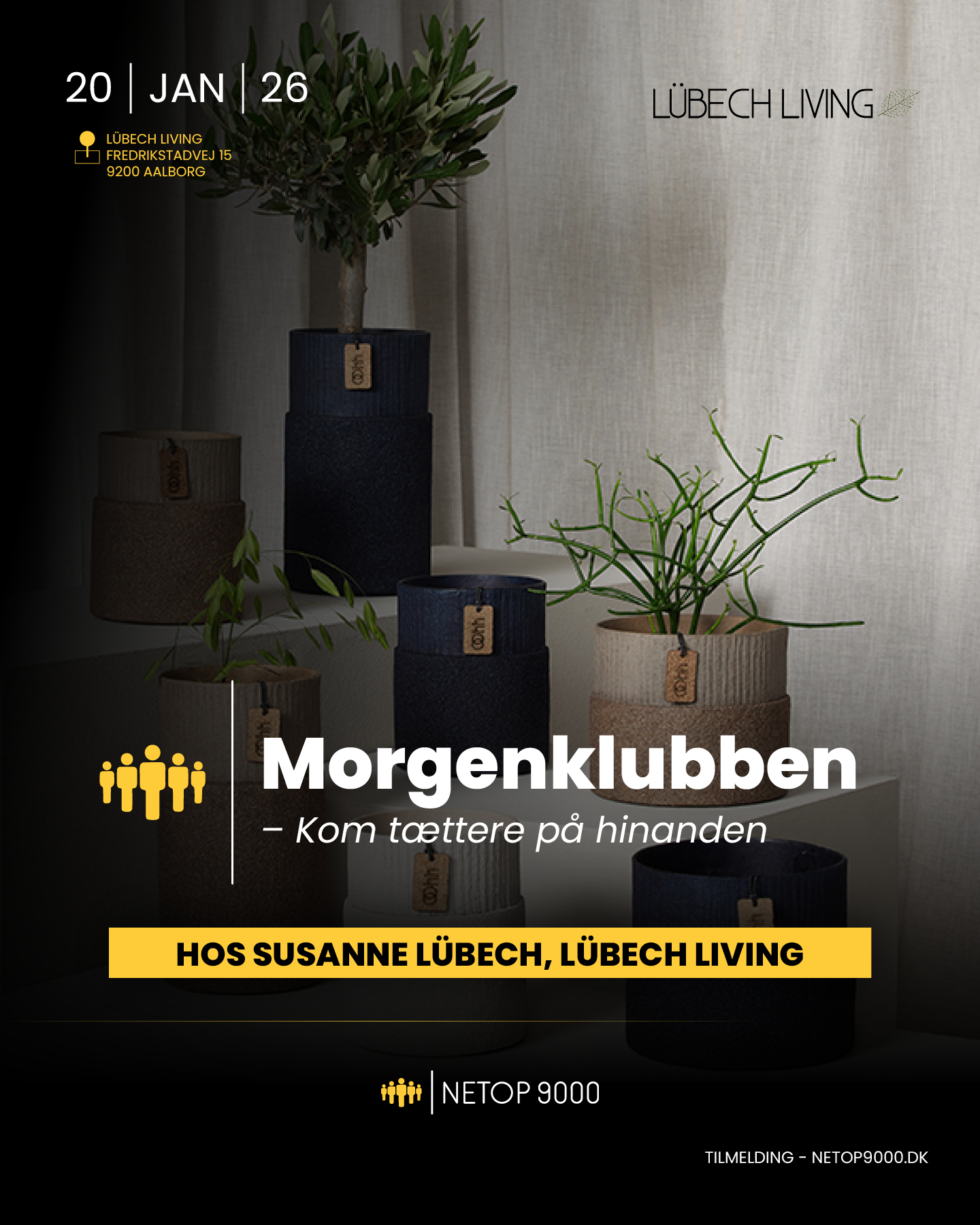 MORGENKLUBBEN hos Lübech Living